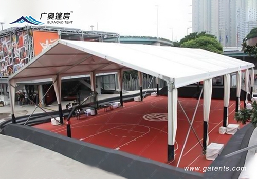 哪種造型的篷房適合作為籃球場(chǎng)館？
